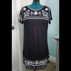 New, Navy Blue Casual Dress